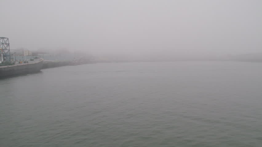 The ferry ride back to Portland from Peaks Island