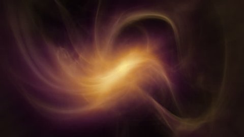 Fractal flame, gas, nebula, smoke or plasma. Looping abstract animation. Soft evolving curves. Background or screen saver. Orange, red, purple, pink, magenta, white.