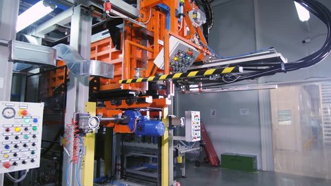 Modern Automated Machine Tool Control Panels Stock Footage Video (100% ...