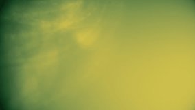 Smooth, clean and abstract, Looped gradient background 4k Video for Underwater, Ocean, Sky, Clouds, Hypnotising, Organic and Fairy Tale Concepts - Yellowish Green
