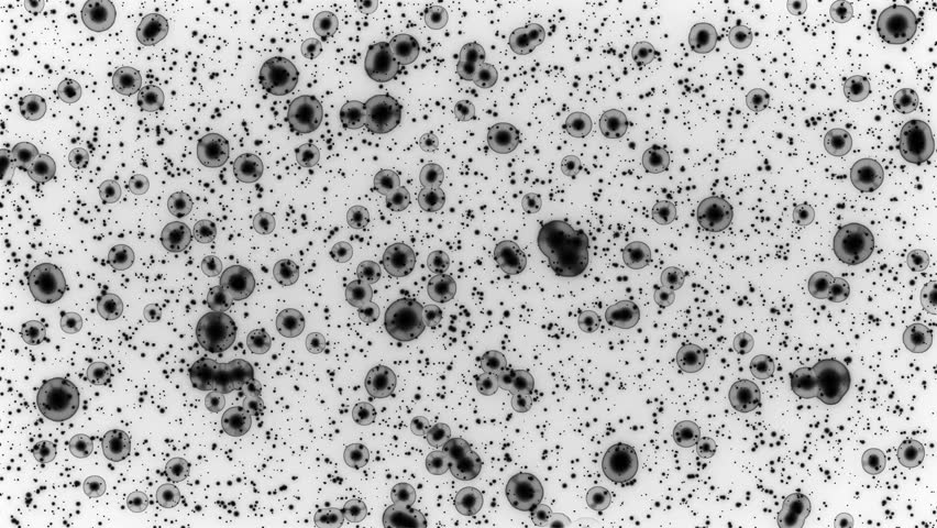 Biology Moving Cell Abtract Background 