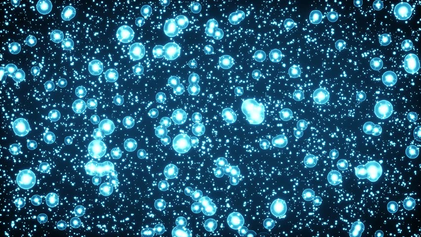 Biology Moving Cell Abtract Background 