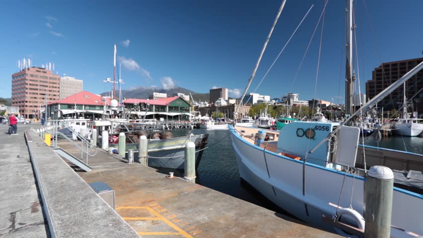 Hobart is located on the estuary of the Derwent River in the state
