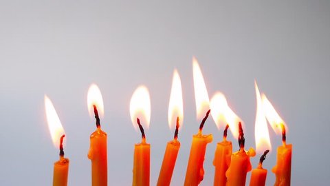 Animated Cartoon Birthday Candles Flickering Stock Footage Video 100 Royalty Free Shutterstock