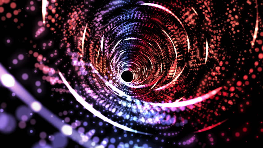 Digital light tunnel, abstract digital cyber space metaverse light tunnel background, future cyber system program and data transfer for presentation opening company blue theme, 3d rendering. | Shutterstock HD Video #1028873204