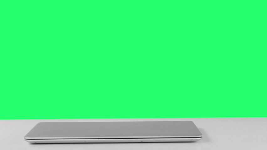 Stop motion animation laptop open and close | Shutterstock HD Video #1028883074