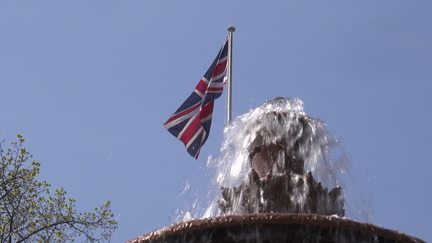 Leicester city in the midlands of England UK. Old buildings, fountains and statues UK 4K