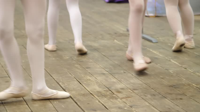 Young Ballerina Sexy Costume Nude Legs 