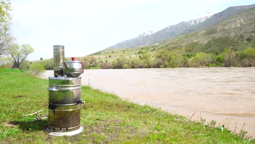  Tea time on the River edge