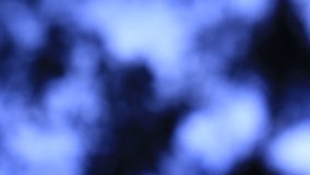 Forest night scary blue art video background