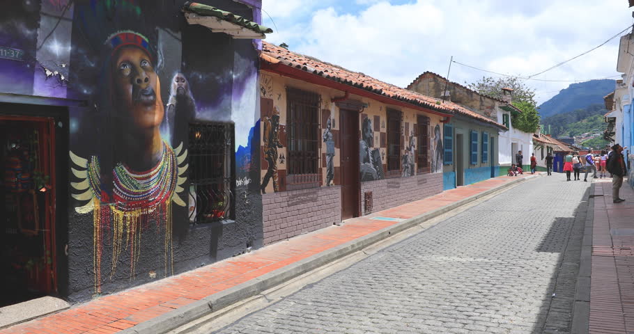 Bogota,  Colombia   March 31  This small district named La Candelaria  in the historic center of Bogota is a spotlight to visit because the city has been built starting from here. Shoot on March 31