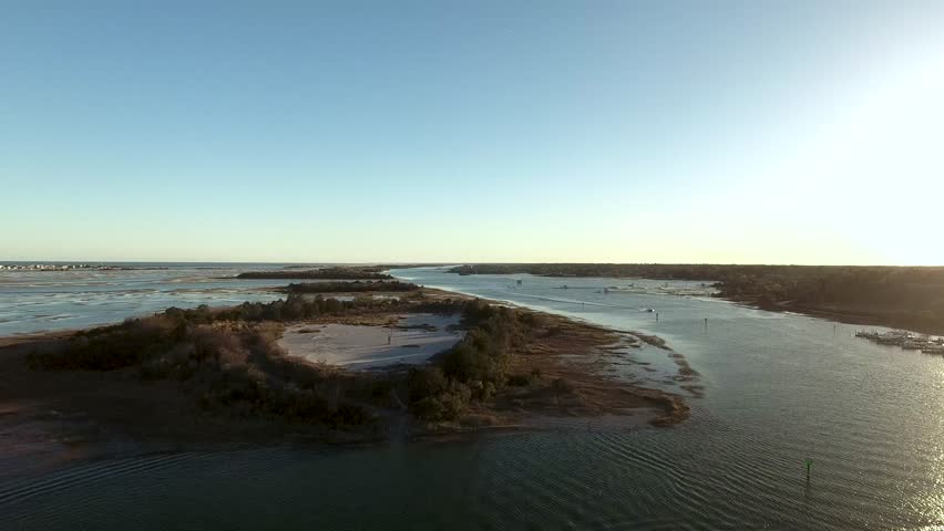 Intracoastal Waterway near Wrightsville Beach, North Carolina