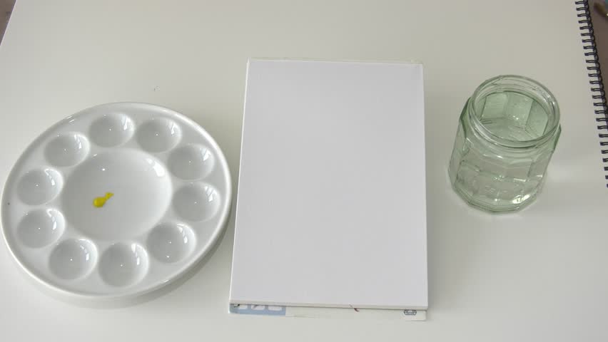 Cadmium Yellow mixed