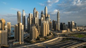 4K Timelapse of Downtown Dubai, UAE