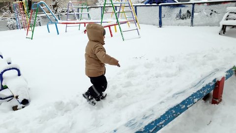 16,300 Kids Playing With Snow Stock Video Footage - 4K and HD Video ...