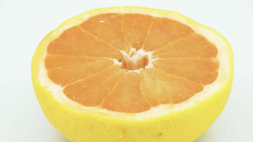 4k 3840 x 2160 Rotating Loop-able 360 Degree Rotation of Grapefruit Center Screen