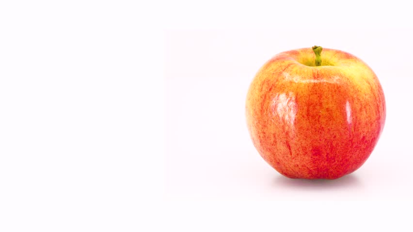 4k 3840 x 2160 Rotating Loop-able 360 Degree Rotation of Apple Frame Right