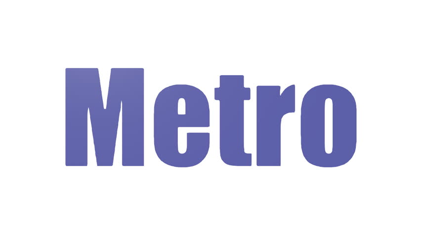 Metro Tag Cloud Animated Isolated