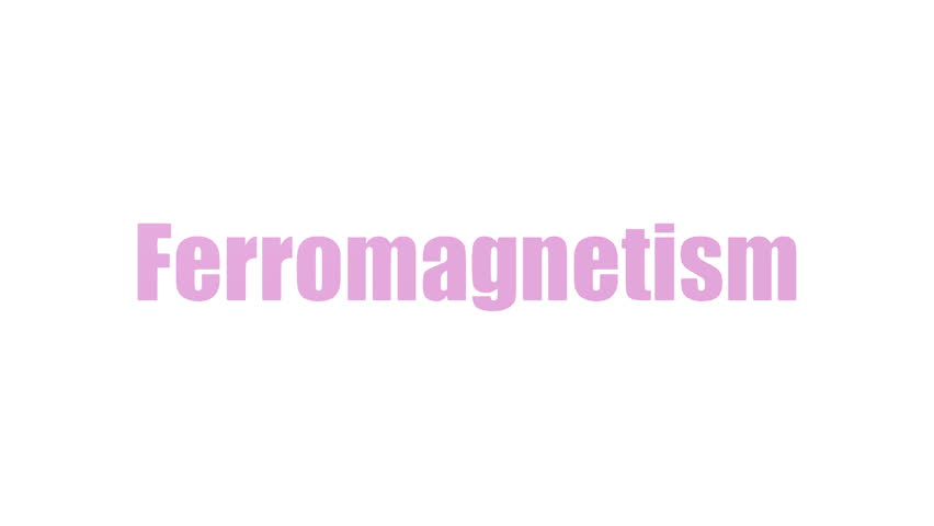 Ferromagnetism Tag Cloud Animated Isolated On White Royalty-Free Stock Footage #1029087974