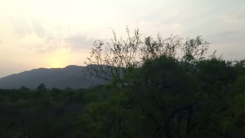 Sunset view at Horsley Hills, Chittoor , Andhra Pradesh, India