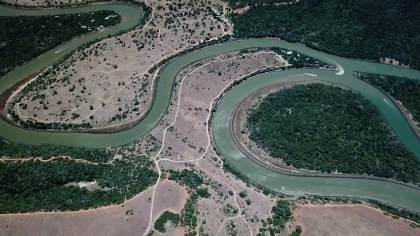 AERIAL: Flying along rocky beach, Kenton on Sea, South Africa