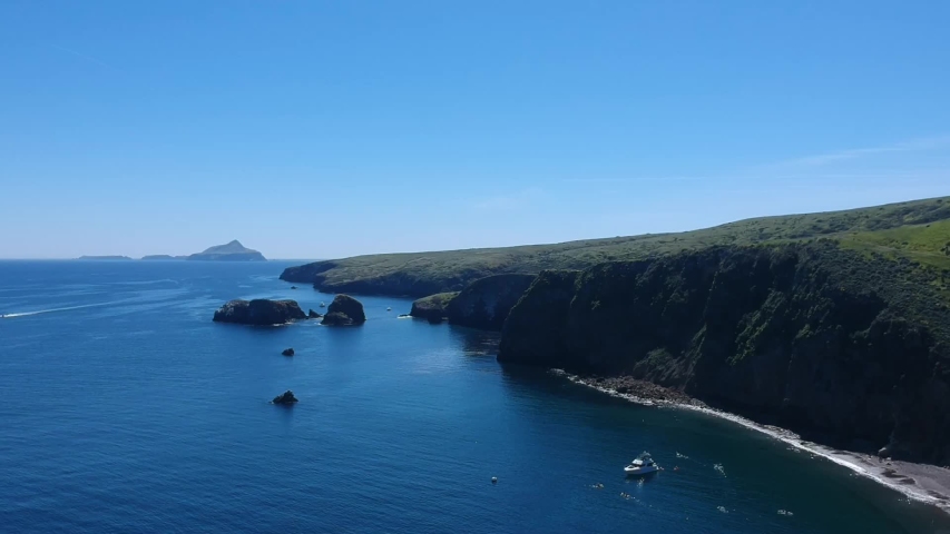 Beautiful Santa Cruz Island, California