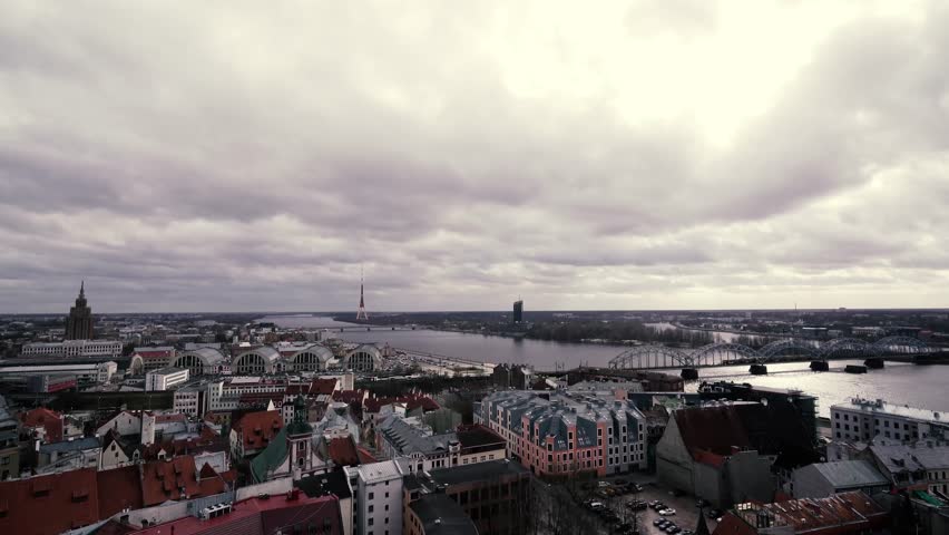 The Riga Radio and TV Tower (Latvian: R?gas radio un telev?zijas tornis) in Riga, Latvia is the tallest tower in the European Union