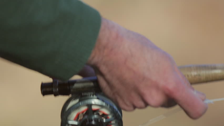 Slow motion tight shot of a man