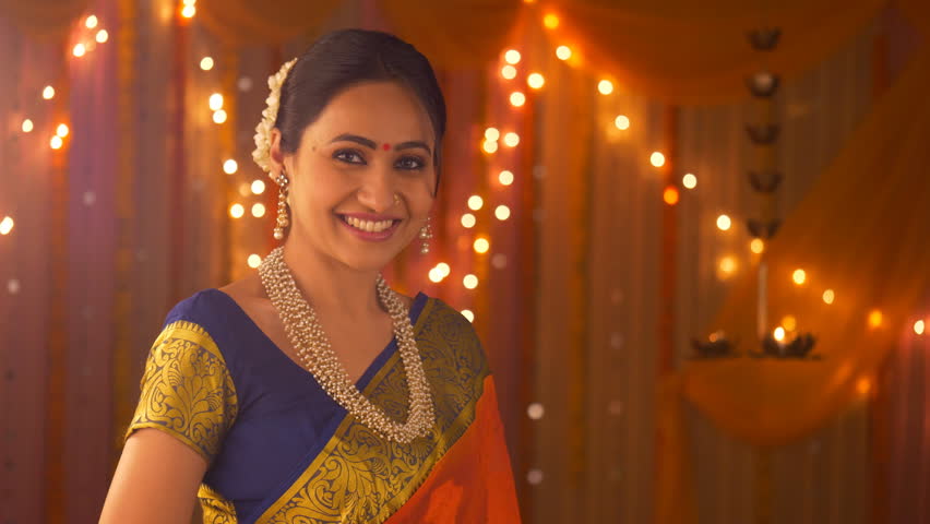 traditional wear for diwali