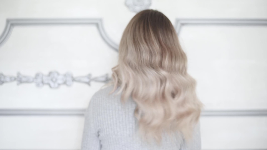 Woman short hairstyle back Stock Video Footage - 4K and HD Video Clips | Shutterstock