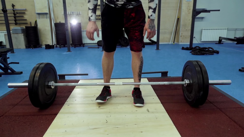 Barbell on Gym Floor image - Free stock photo - Public Domain photo ...