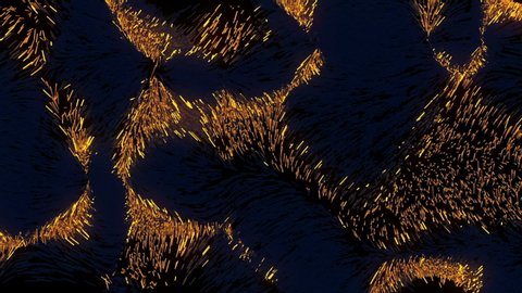 Abstract Particles Background. Loop Aniamtion
