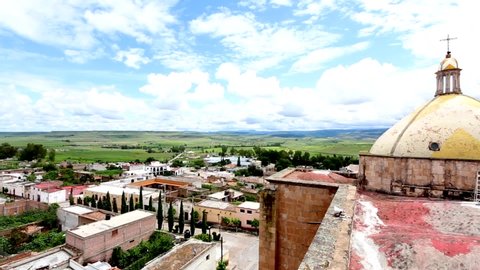 View from church in zacatecas