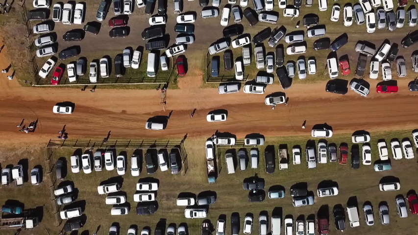 A lot of car in parking. Yakutsk Russia