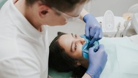 Dental Clinic. Visit The Dentist. Use Dental Floss.