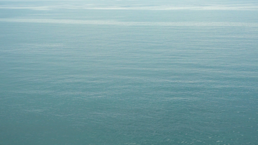 Water surface, aerial view to vast expanses of ocean.