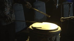 Musicians Playing Percussion Instruments . - Powered by Shutterstock - Get 15% off with code: PIKWIZARD15