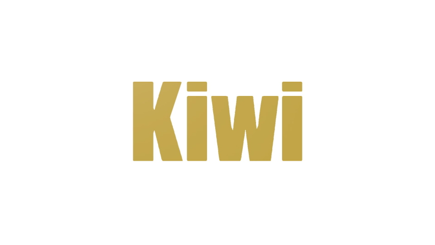 Kiwi Animated Tag Cloud Isolated On White