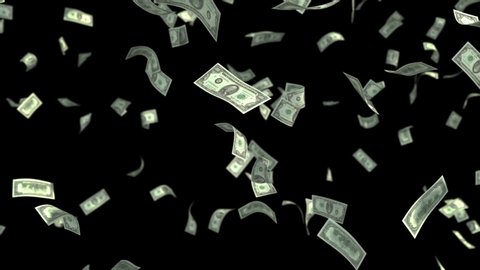 Money Falling Dollars Financial Win Stock Footage Video 100 Royalty Free Shutterstock