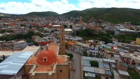 Magical town, hat Zacatecas Mexico