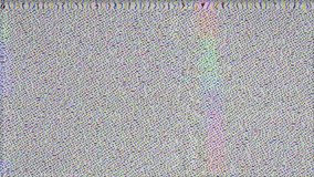 Signal glitch. Video distortion. Bad signal. Digital noise. VHS real defects noise and artifacts, glitches from an old tape