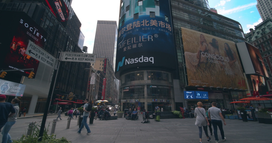 nasdaq times square cs6 after effects