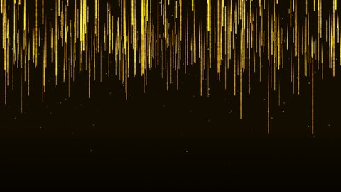 Dark brown background digital signature with particles like rain light waves golden yellow shadows spread throughout the area and areas with deep clarity.
