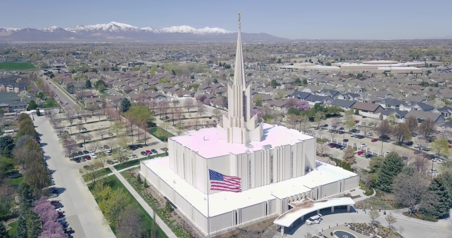  LDS temple found and surrounding city