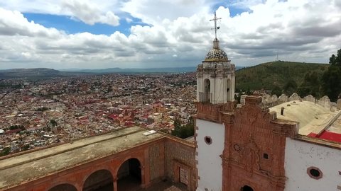 Cerro de la Bufa, located east of the historic center of the city of Zacatecas
