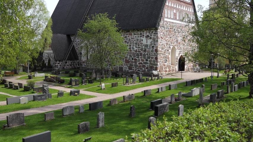 The Medieval Stone Church of Hollola, Finland