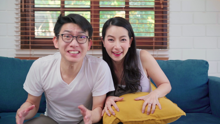 Asian couple sweet home video!