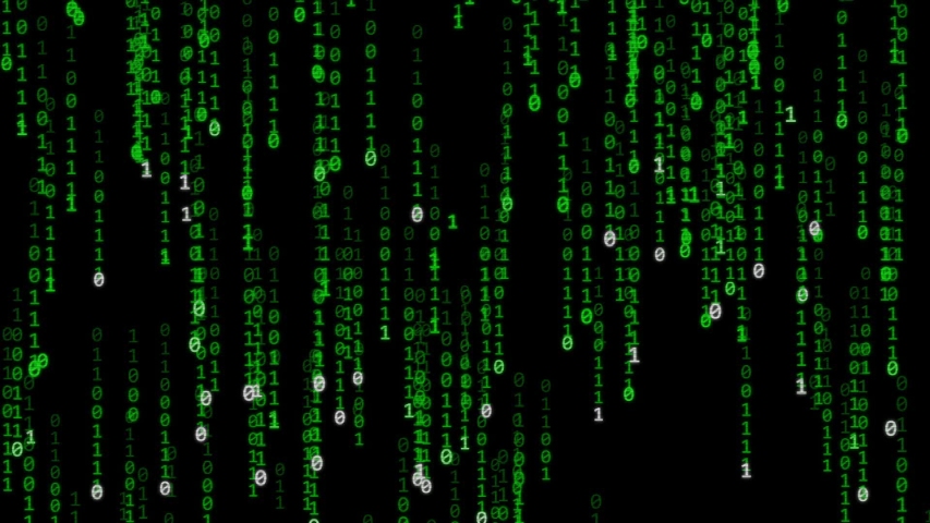 Matrix Style Background Numbers Stock Footage Video 100 Royalty Free 1030010189 Shutterstock