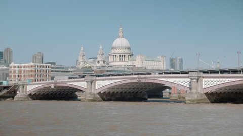 Thames Riverside Architecture London 4k United Kingdom