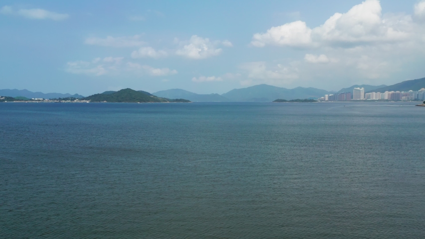 Tolo harbour in Hong Kong
